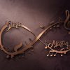 DINOZOZO Infinity Music Notes Music Room Recording Studio Business Custom Metal Signs4