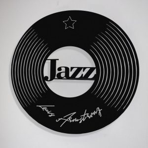 DINOZOZO Jazz Bar Louis Armstrong Decor Music Room Recording Studio Business Custom Metal Signs3