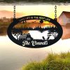 DINOZOZO Lake Life Is Best Life Lake House Pine Tree Custom Metal Signs 2