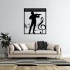 DINOZOZO Male Violin Player Violinist Monogram Custom Metal Signs 2