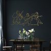 DINOZOZO Minimalist Orchestra Decor Music Room Recording Studio Business Custom Metal Signs2