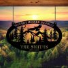 DINOZOZO Mountain Eagle Monogram Eagle Nest Custom Metal Signs2