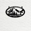 DINOZOZO Mountain Flying Eagle Pine Forest Natural Custom Metal Signs Gift for Farmer3