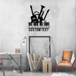 DINOZOZO Music Band Music Room Recording Studio Business Custom Metal Signs