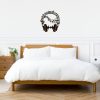 DINOZOZO Music Notes Headphone Soundwave Music Room Recording Studio Business Custom Metal Signs2