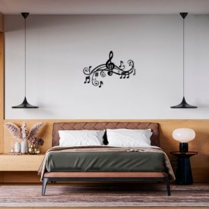 DINOZOZO Music Notes V4 Music Room Recording Studio Business Custom Metal Signs3