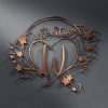 DINOZOZO Music Notes and Heart Listening to Headphone Music Room Recording Studio Business Custom Metal Signs4