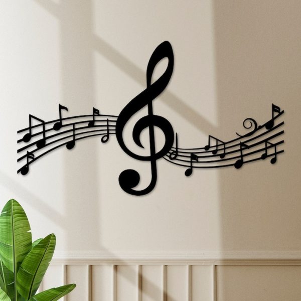 DINOZOZO Musical Notes V2 Music Room Recording Studio Business Custom Metal Signs