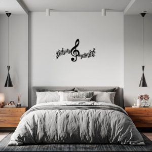 DINOZOZO Musical Notes V2 Music Room Recording Studio Business Custom Metal Signs4