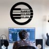 DINOZOZO Piano Keys Music Room Recording Studio Business Custom Metal Signs 3