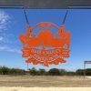 DINOZOZO Pumpkin Patch Fall Garden Welcome Custom Metal Signs Gift for Farmer