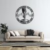DINOZOZO Retro Microphone Singer Musical Notes Vocalist Music Room Studio Custom Metal Signs 3