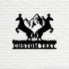 DINOZOZO Roaring Horse Mountain Horse Ranch Farm Welcome Farm Animals Custom Metal Signs Gift for Farmer2