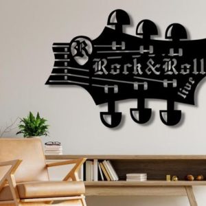 DINOZOZO Rock n Roll Guitar Heavy Music Room Recording Studio Business Custom Metal Signs