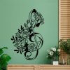 DINOZOZO Rose Flower Treble Clef Music Room Recording Studio Business Custom Metal Signs