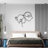 DINOZOZO Single Line Art Minimalism Couple Anniversary Valentines Day Gift for Her Him Custom Metal Signs 2