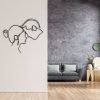 DINOZOZO Single Line Art Minimalism Couple Anniversary Valentines Day Gift for Her Him Custom Metal Signs 4