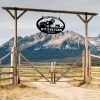DINOZOZO So God Made a Farmer Barn Windmill Cow Custom Metal Signs Gift for Farmer 4