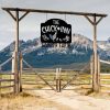 DINOZOZO The Chick Inn Farm Welcome Farm Animals Custom Metal Signs Gift for Farmer