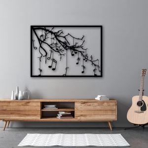 DINOZOZO Tree Of Music Music Room Recording Studio Business Custom Metal Signs