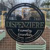 DINOZOZO Vegetable Garden A Little Dirt Never Hurt Anyone Custom Metal Signs