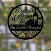 DINOZOZO Vineyard and Winery Grape Farm Grape Garden V4 Custom Metal Signs Gift for Farmer2