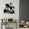 DINOZOZO Western Cowboy Riding Horse Saguaro Custom Metal Signs Gift for Farmer3