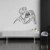 DINOZOZO Women and Men Kissing and Flower Valentines Day Engagement Wedding Anniversary Gift Custom Metal Signs2