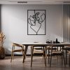DINOZOZO Women and Men Line Art Lovers Wedding Gift for Couple Anniversary Valentines Day Gift for Her Him Custom Metal Signs 2