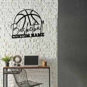 DINOZOZO Basketball Player Basketball Team Name Custom Metal Signs4