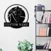 DINOZOZO Basketball Player Name Wall Art Custom Metal Signs2