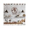 DINOZOZO Basketball Player Silhouette Basketball Team Name Custom Metal Signs4