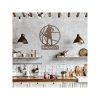 DINOZOZO Basketball Player Silhouette Custom Metal Signs4