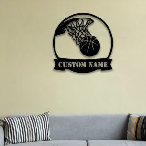 DINOZOZO Basketballer Basketball Sport Team Name Custom Metal Signs2