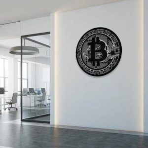 DINOZOZO Bitcoin Custom Metal Sign2