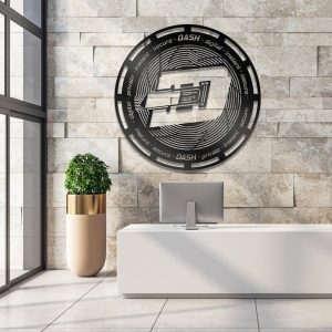 DINOZOZO Dash Coin Custom Metal Sign4