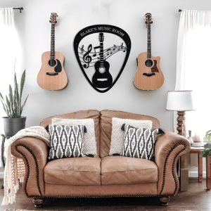 DINOZOZO Guitar Player Music Room Recording Studio Business Custom Metal Signs2