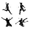 DINOZOZO Soccer Player Custom Pose Custom Metal Signs3