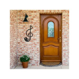 DINOZOZO Treble Clef with Bird Music Room Recording Studio Business Custom Metal Signs5