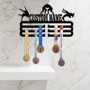 DINOZOZO Wrestling Medal Hanger Wrestling Player Medal Display Awards Sign V3 Custom Metal Signs