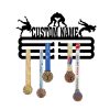 DINOZOZO Wrestling Medal Hanger Wrestling Player Medal Display Awards Sign V3 Custom Metal Signs4