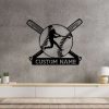 DINOZOZO Baseball Custom Team or Name Custom Metal Signs3