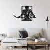 DINOZOZO Female Hockey Player V3 Custom Metal Signs2