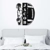 DINOZOZO Football Custom Monogram Name Custom Metal Signs4 2 1