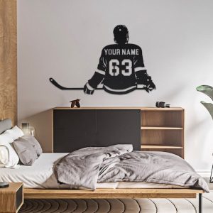 DINOZOZO Hockey Player Name Sign Hockey Coach Gift Custom Metal Signs4 1