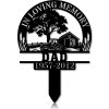 DINOZOZOCOM Personalized Memorial Garden Stakes In Loving Memory Farmer Grave Marker Farmer Loss Gift Remembrance Stake 5 DINOZOZOCOM Personalized Memorial Garden Stakes In Loving Memory Farmer Grave Marker Farmer Loss Gift Remembrance Stake 5