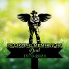 DINOZOZOCOM Personalized Memorial Garden Stakes In Loving Memory of Farmer Grave Marker Loss of Loved One Sympathy Gifts Farmer Cemetary Decor 3