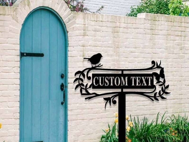 front-door-welcome-sign-ideas-02 Your front door is the first impression of your home