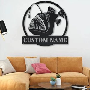 Metal house signs