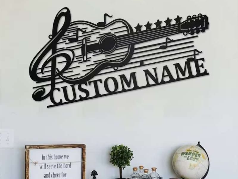 metal-music-wall-art-04 Metal wall art music fits perfectly in studios and recording rooms